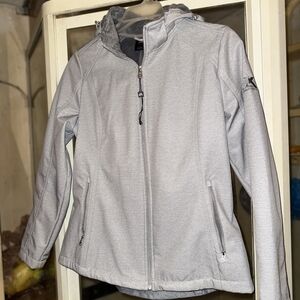 ZeroXposur Women's Light Gray Ski Jacket